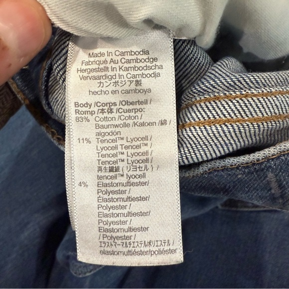 Madewell 10” High Rise Skinny Denim Jeans Women’s 26 Blue Classic Preppy Casual - Picture 9 of 9